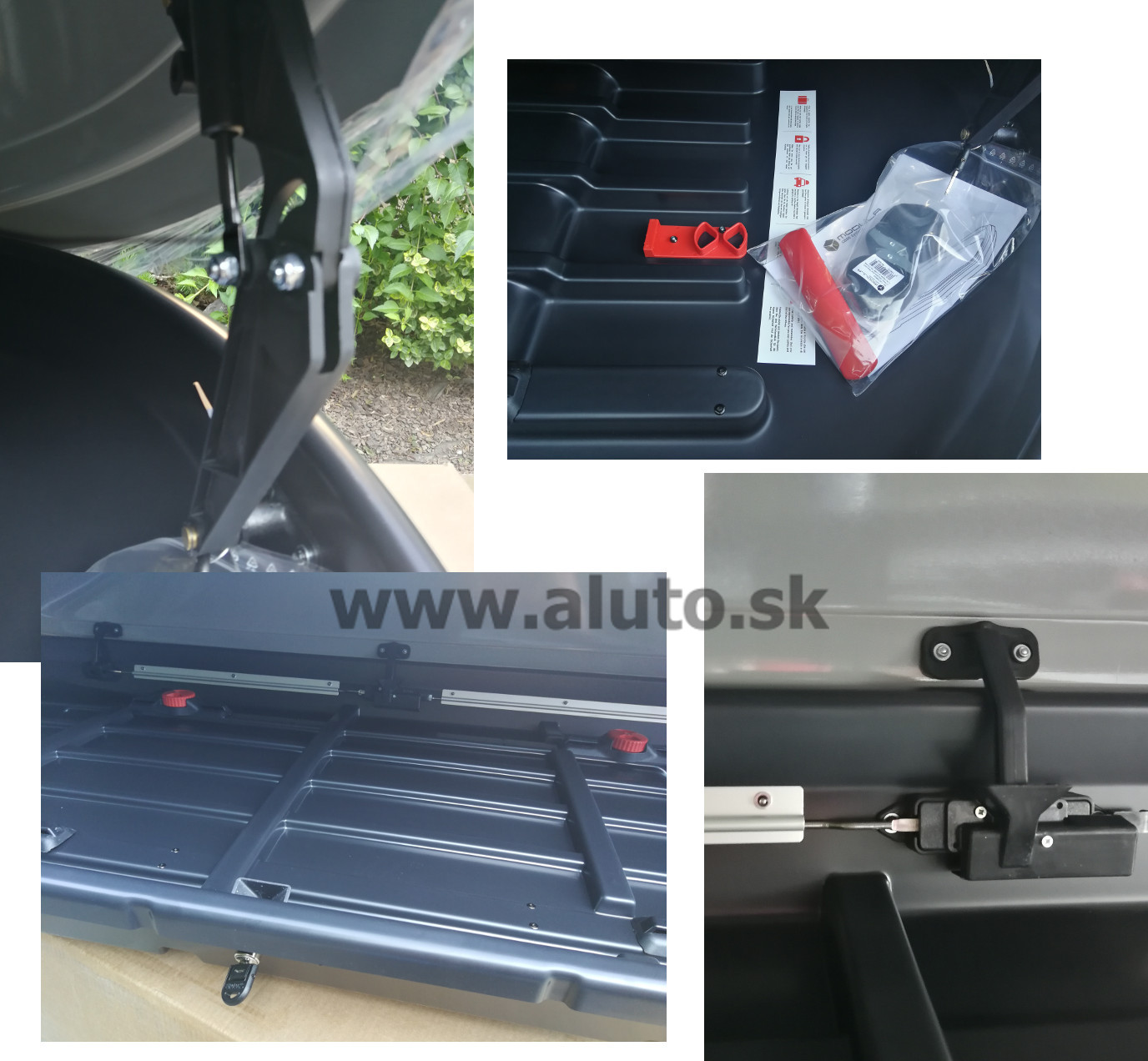 Strešný box Mammooth 520L šedý