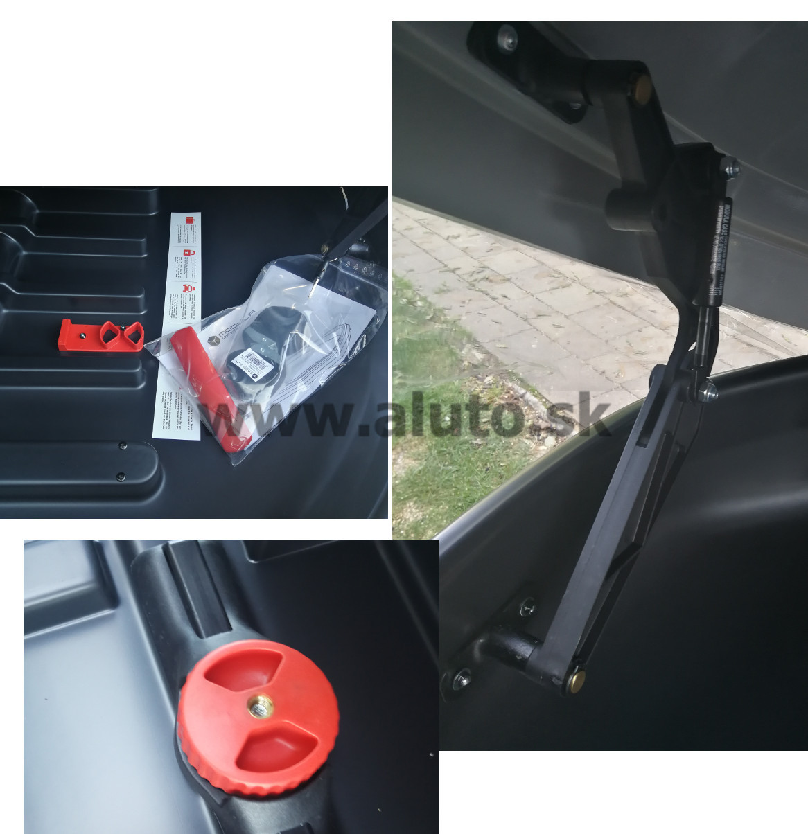 Strešný box Mammooth 520L šedý